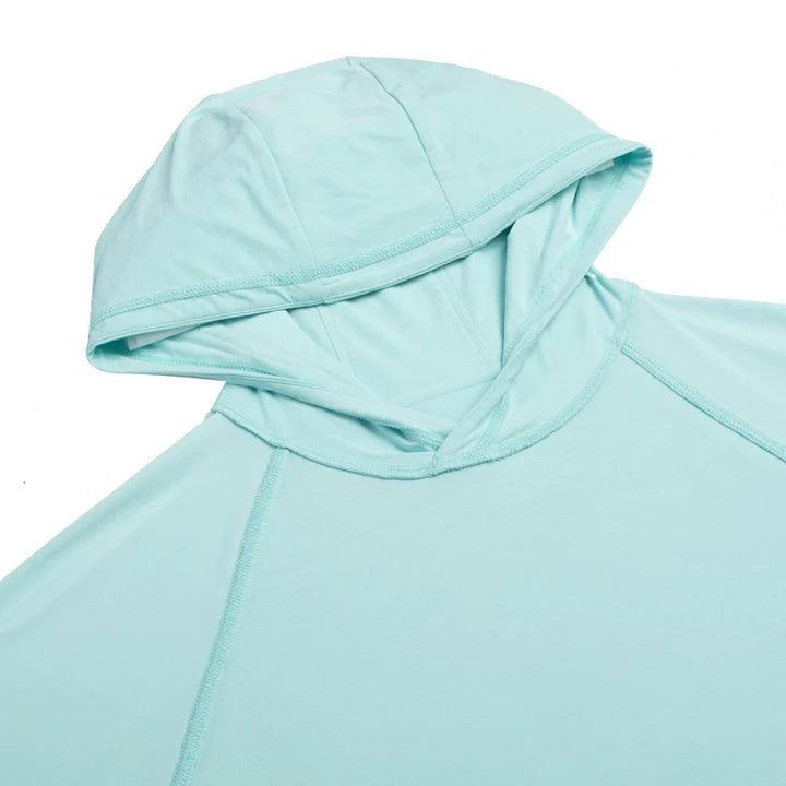 Harlestons The Marsh Hoodie: Aqua