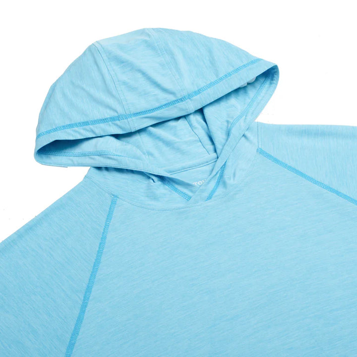 Harlestons The Marsh Hoodie: Sea Island Blue