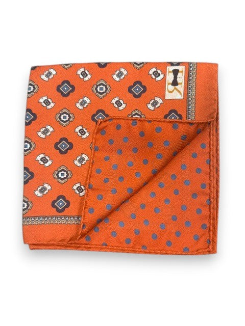R. Hanauer Henna Sequoia Foulards Pocket Square