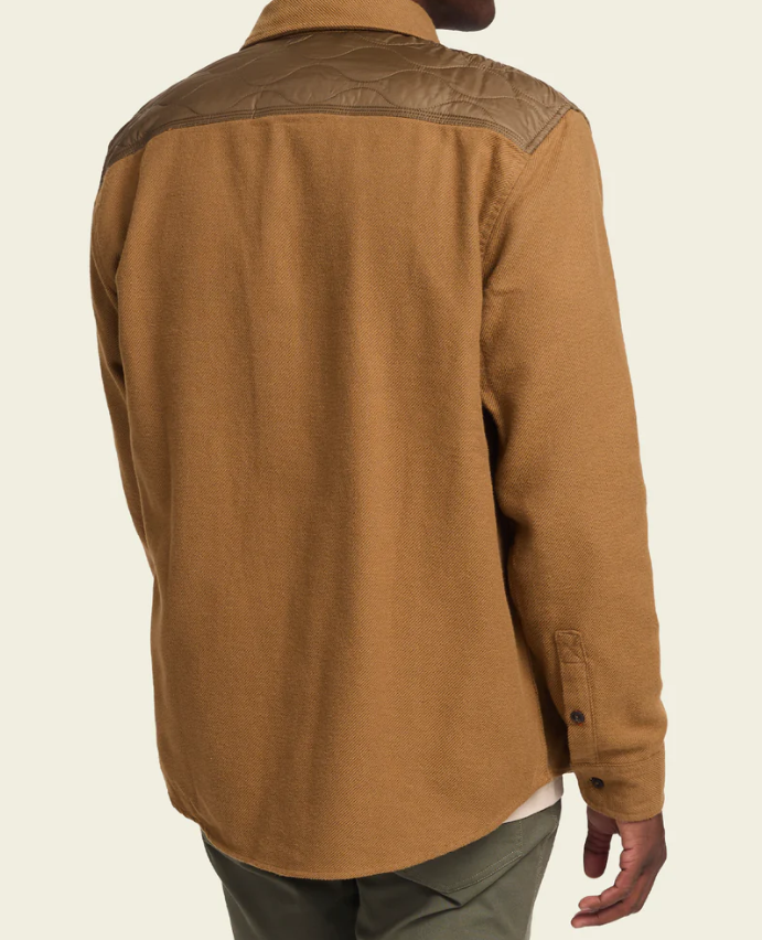 Howler Brothers Quintana Quilted Flannel: Teak