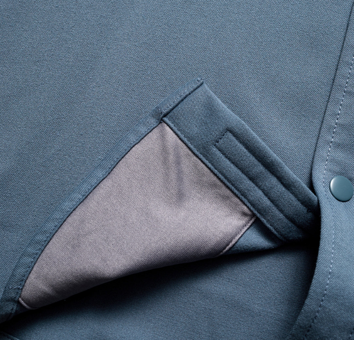 Howler Brothers Stockman Stretch Snapshirt: Mirage Blue