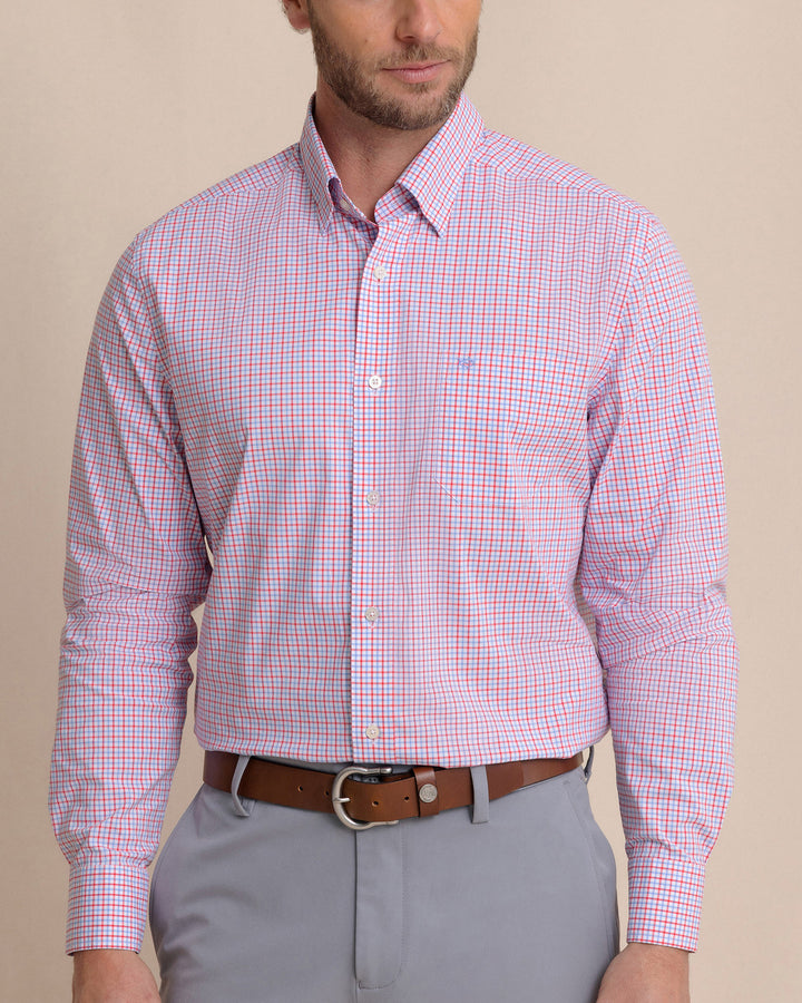 Southern Tide Charleston Summerton Plaid Sportshirt: Snapper