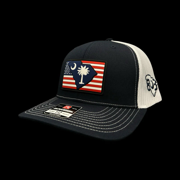Hometown 803 South Carolina Patriotic Trucker Hat: Navy