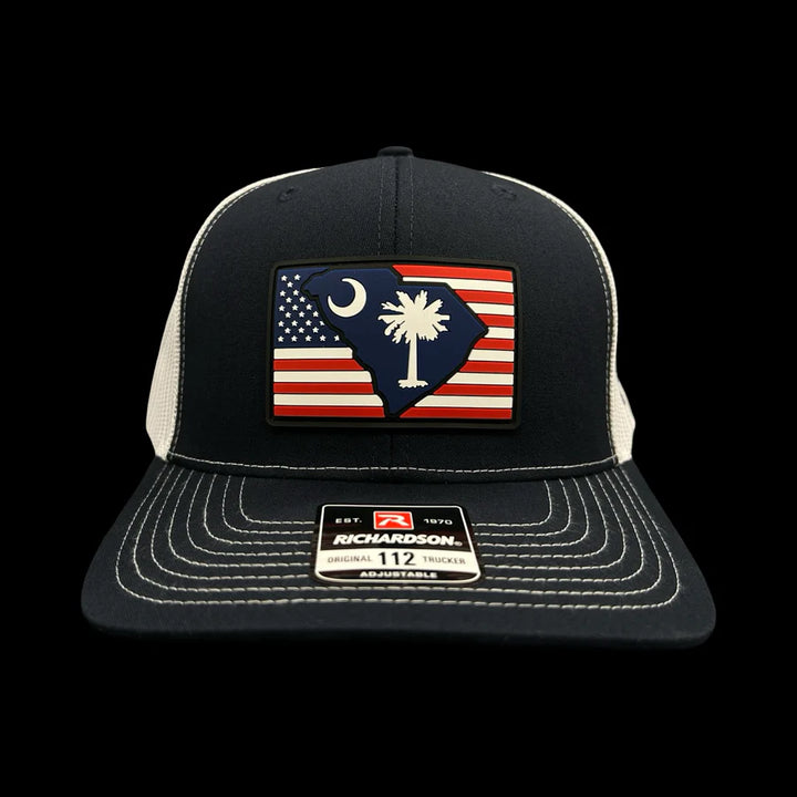Hometown 803 South Carolina Patriotic Trucker Hat: Navy