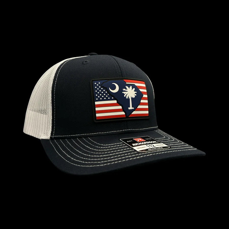 Hometown 803 South Carolina Patriotic Trucker Hat: Navy