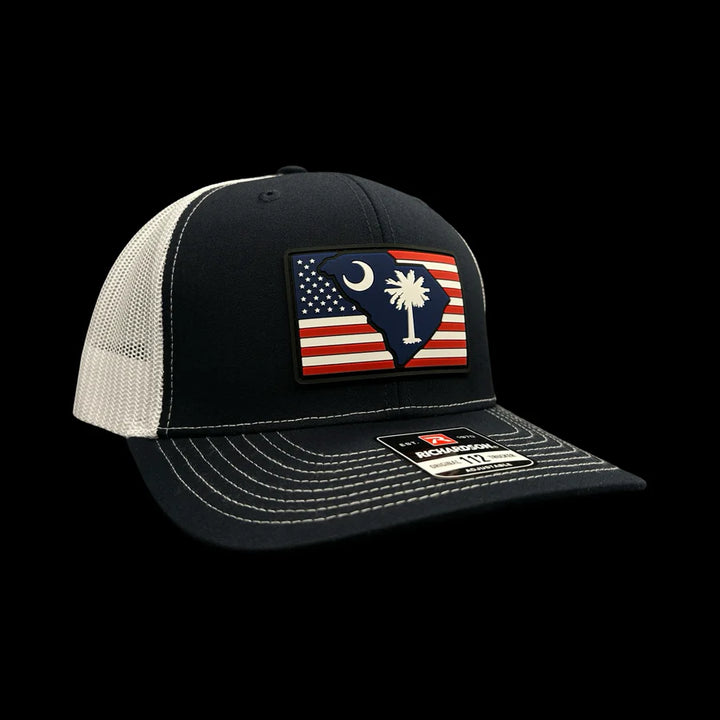 Hometown 803 South Carolina Patriotic Trucker Hat: Navy