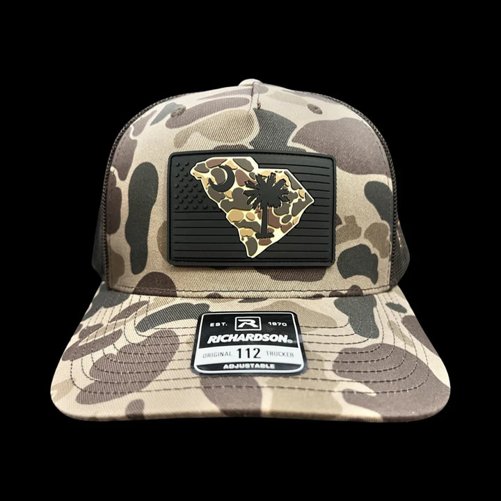 Hometown 803 SC 803 Performance Duck Camo Trucker Hat