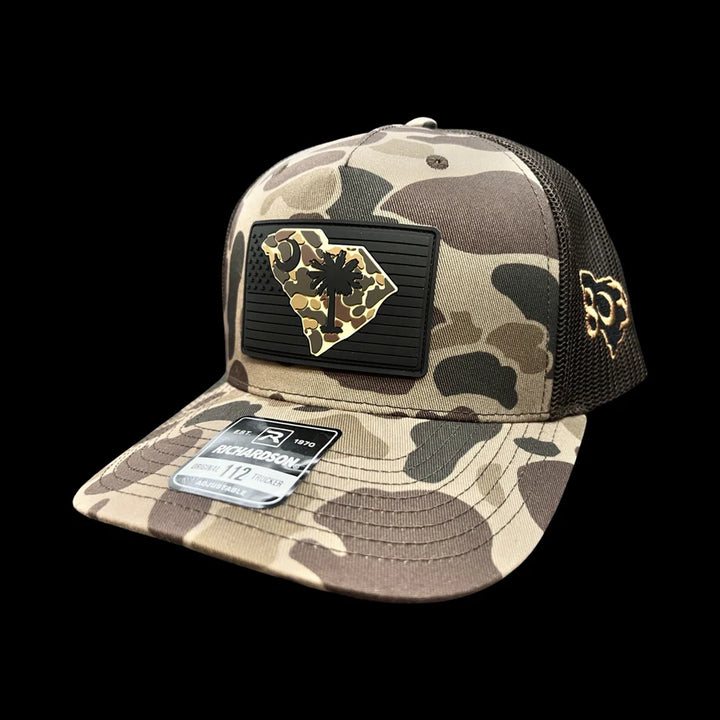 Hometown 803 SC 803 Performance Duck Camo Trucker Hat
