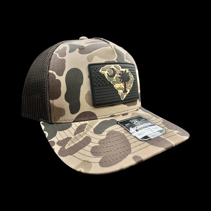 Hometown 803 SC 803 Performance Duck Camo Trucker Hat