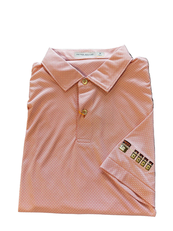 Peter Millar Featherweight Parke Performance Polo Lake Murray Dam Towers: Venetian Pink