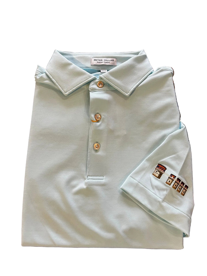 Peter Millar Holden Performance Jersey Polo Lake Murray Dam Towers: Clearwater