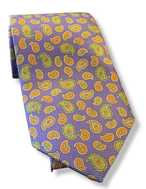 R. Hanauer Purple Upland Pine Tie