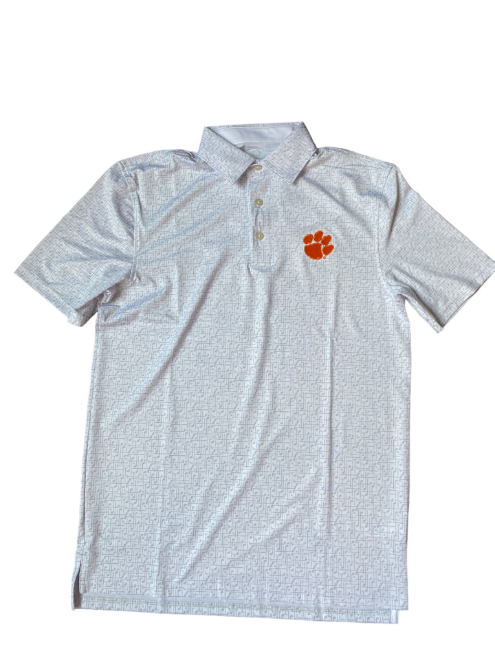 Southern Tide Over Clubbing Clemson University: White