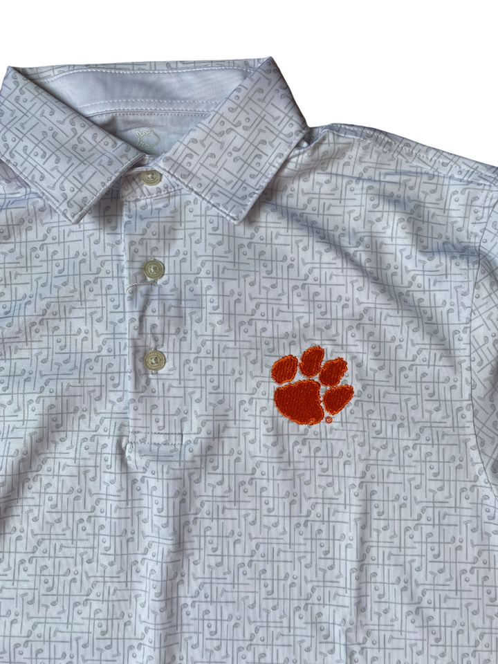 Southern Tide Over Clubbing Clemson University: White