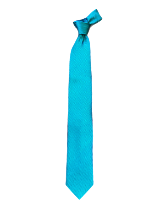 Seaward and Stearn Solid Woven Tie: Teal