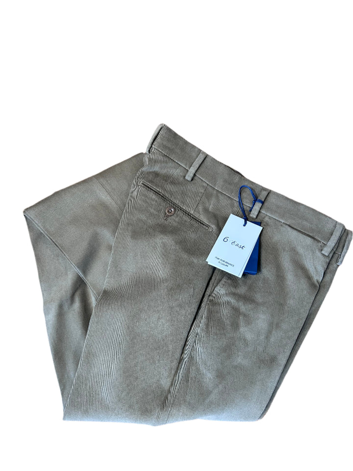 6 East by Ballin Houston Brushed Twill: Dark Taupe