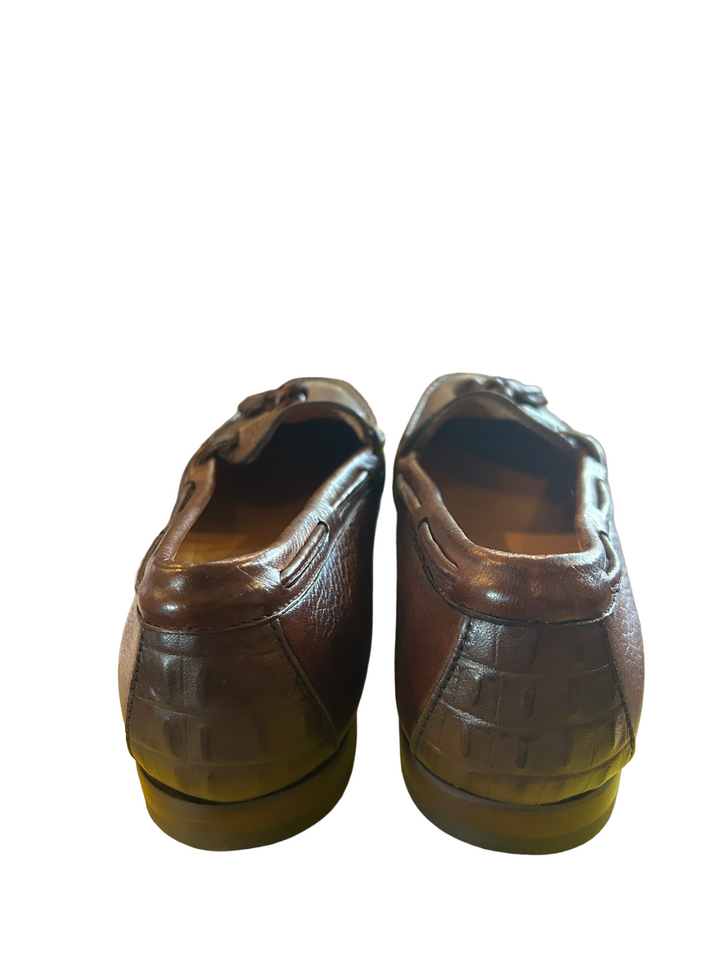 T.B. Phelps Preston Deerskin Tassel Loafer: Chestnut