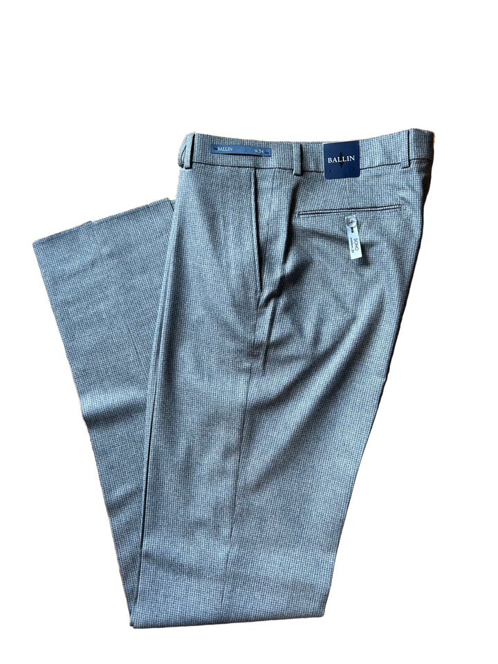 Ballin Comfort-"eze" Super Comfort Cashmere Houndstooth: Grey