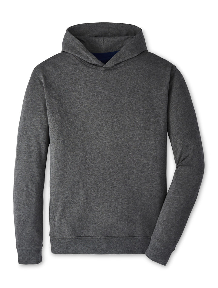 Peter Millar Oasis Pullover Hoodie: Charcoal