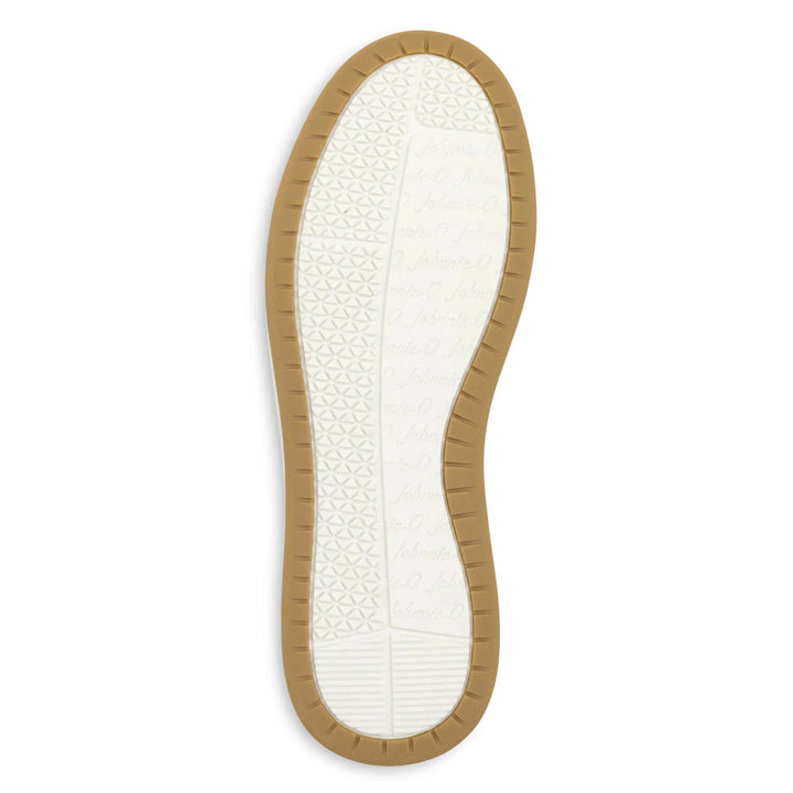 Johnnie-O Sure Shot Sneaker: White/Tan