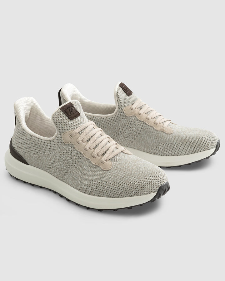 Johnnie-O Knit Range Runner Sneaker 2.0: Sand