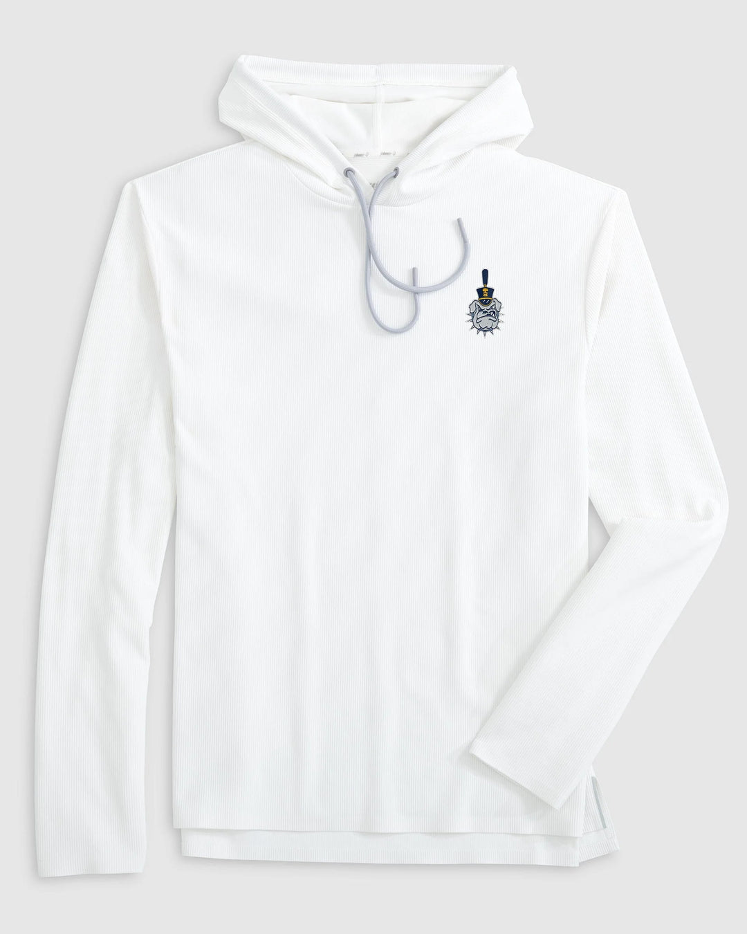 Johnnie-O The Citadel Hoppin Performance Hoodie: White