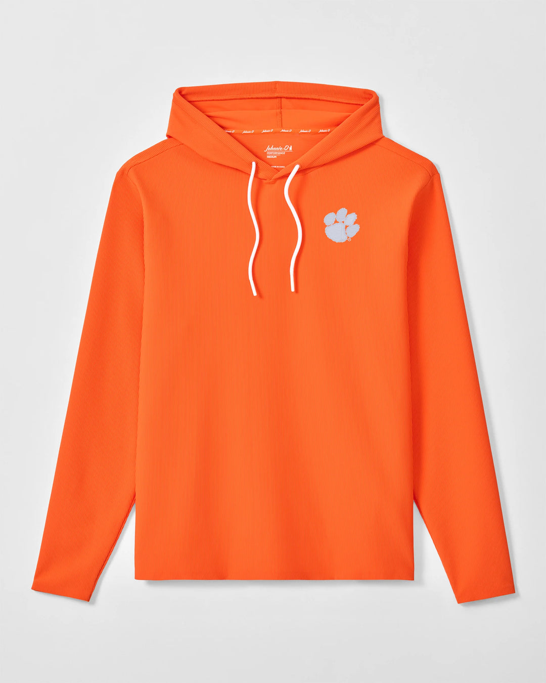 Clemson University Hoppin Performance Hoodie: Orange