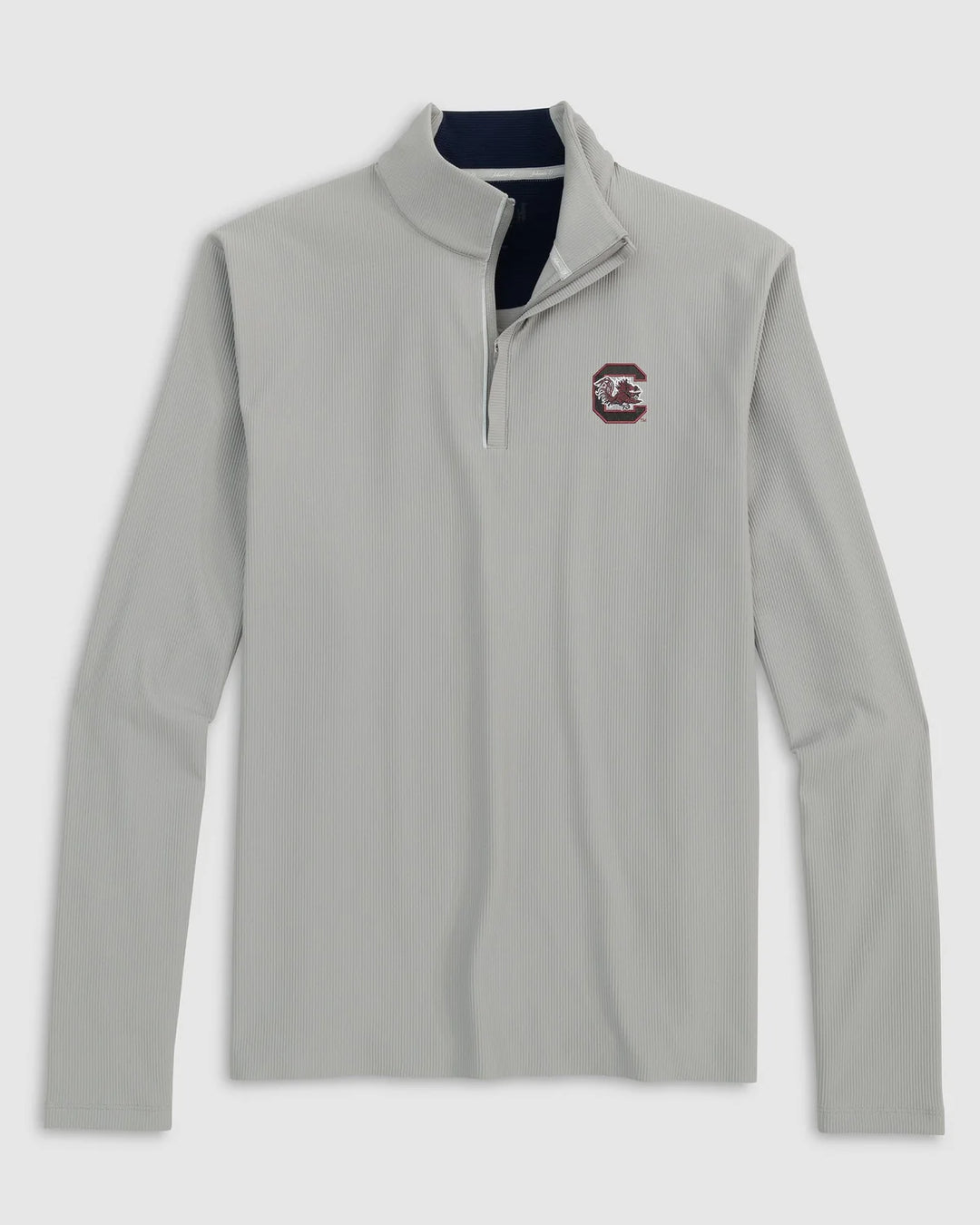 Johnnie-O University of South Carolina "Block C" Hoppin Performance 1/4 Zip: Seal