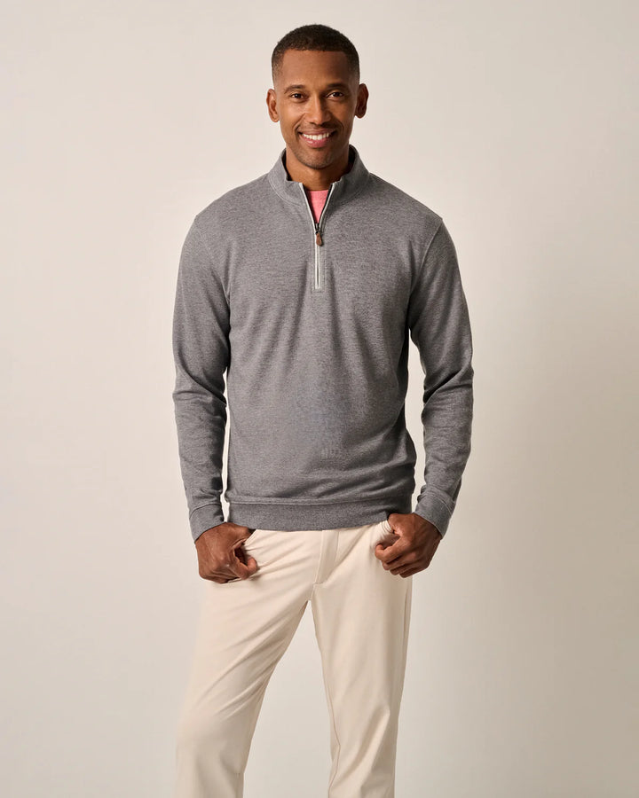 Johnnie-O The Sully 1/4 Zip Pullover: Volcano