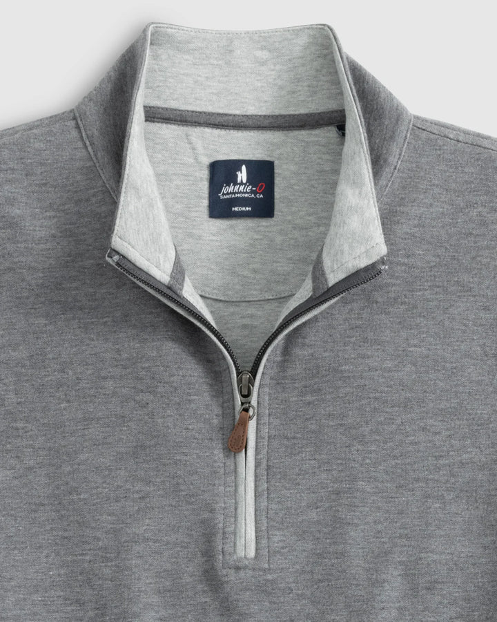 Johnnie-O The Sully 1/4 Zip Pullover: Volcano