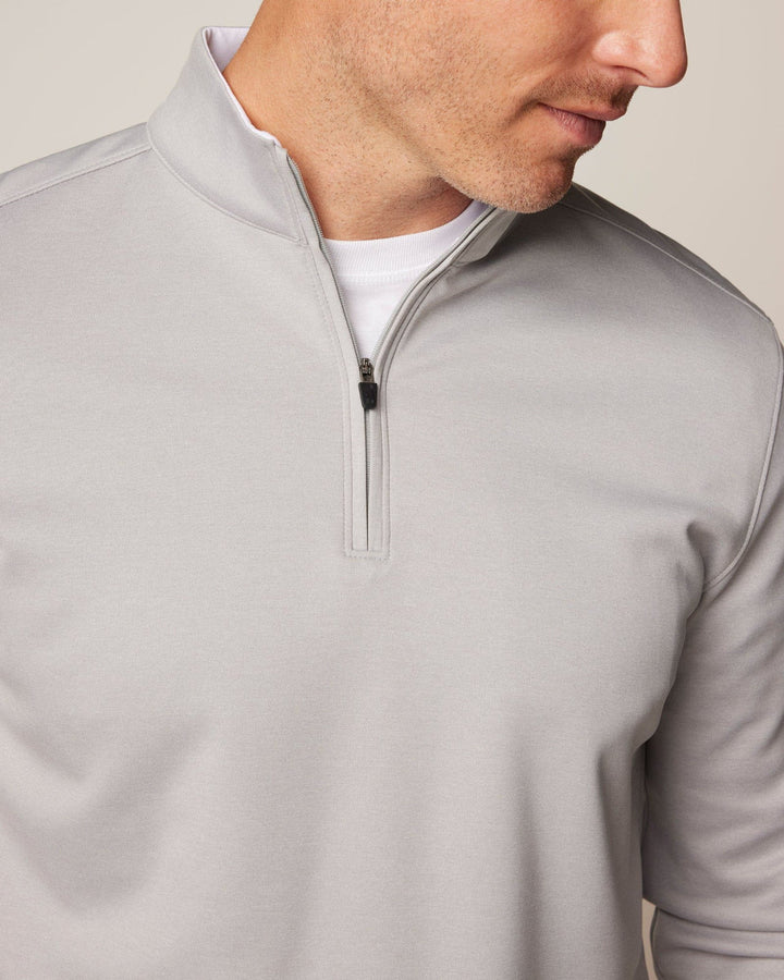 Johnnie-O Diaz Performance 1/4 Zip Pullover: Quarry