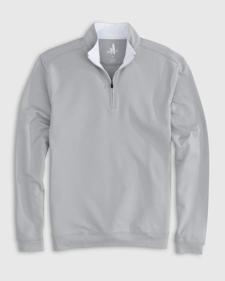 Johnnie-O Diaz Performance 1/4 Zip Pullover: Quarry