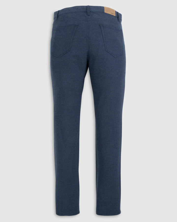 Johnnie-O London Brushed Twill Flannel Pant: Indigo