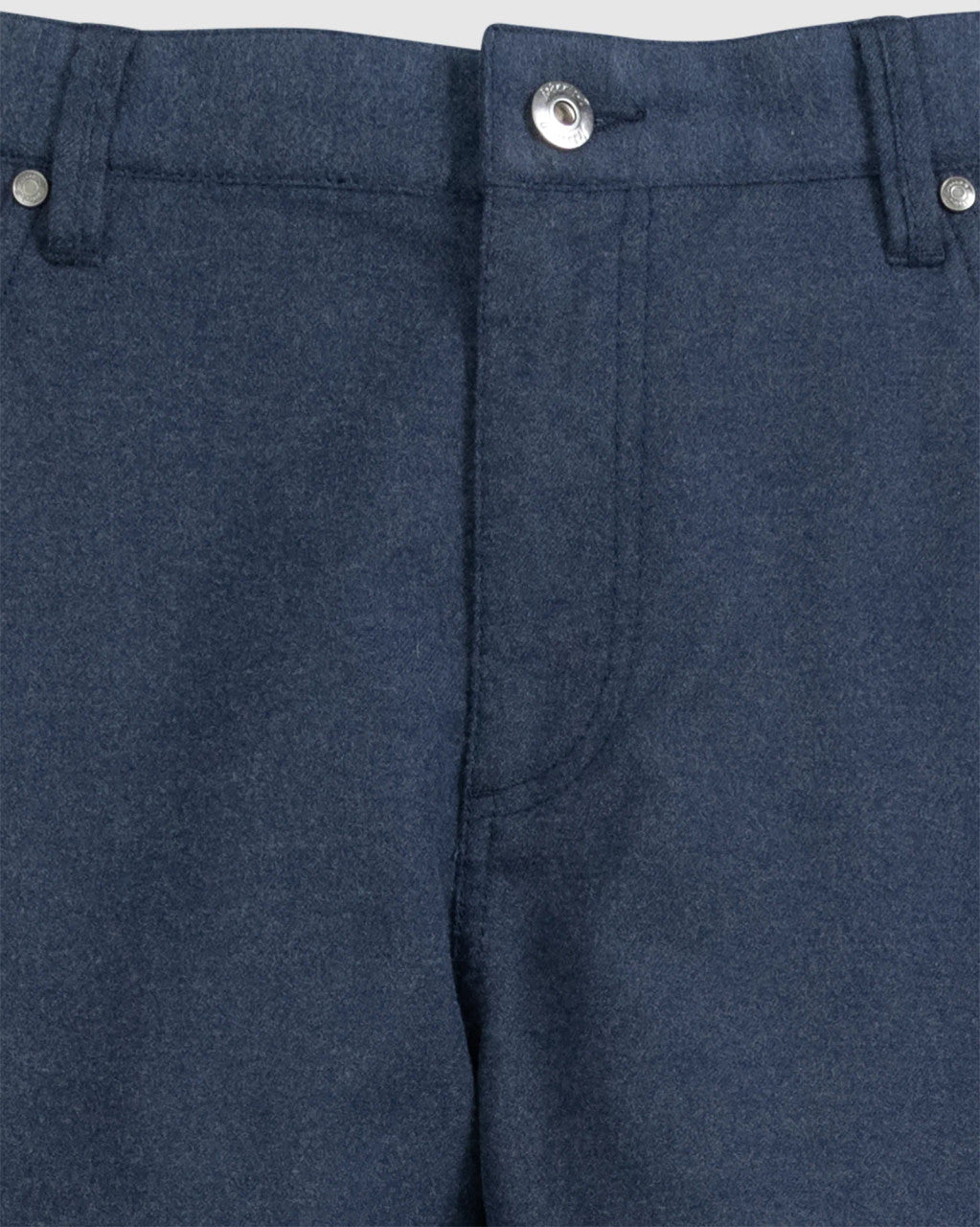 Johnnie-O London Brushed Twill Flannel Pant: Indigo