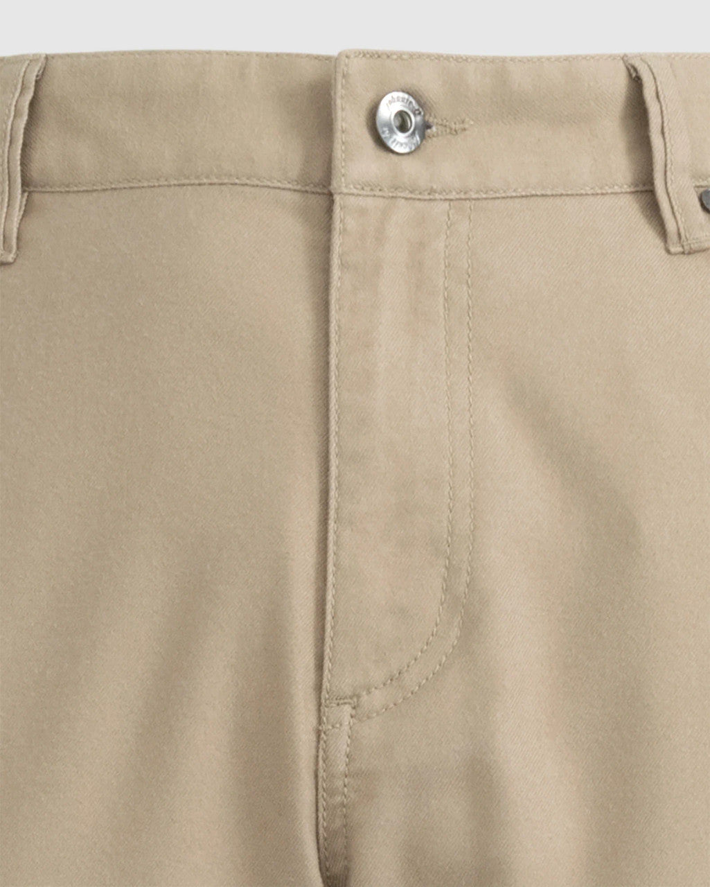 Johnnie-O London Brushed Twill Flannel Pant: Khaki