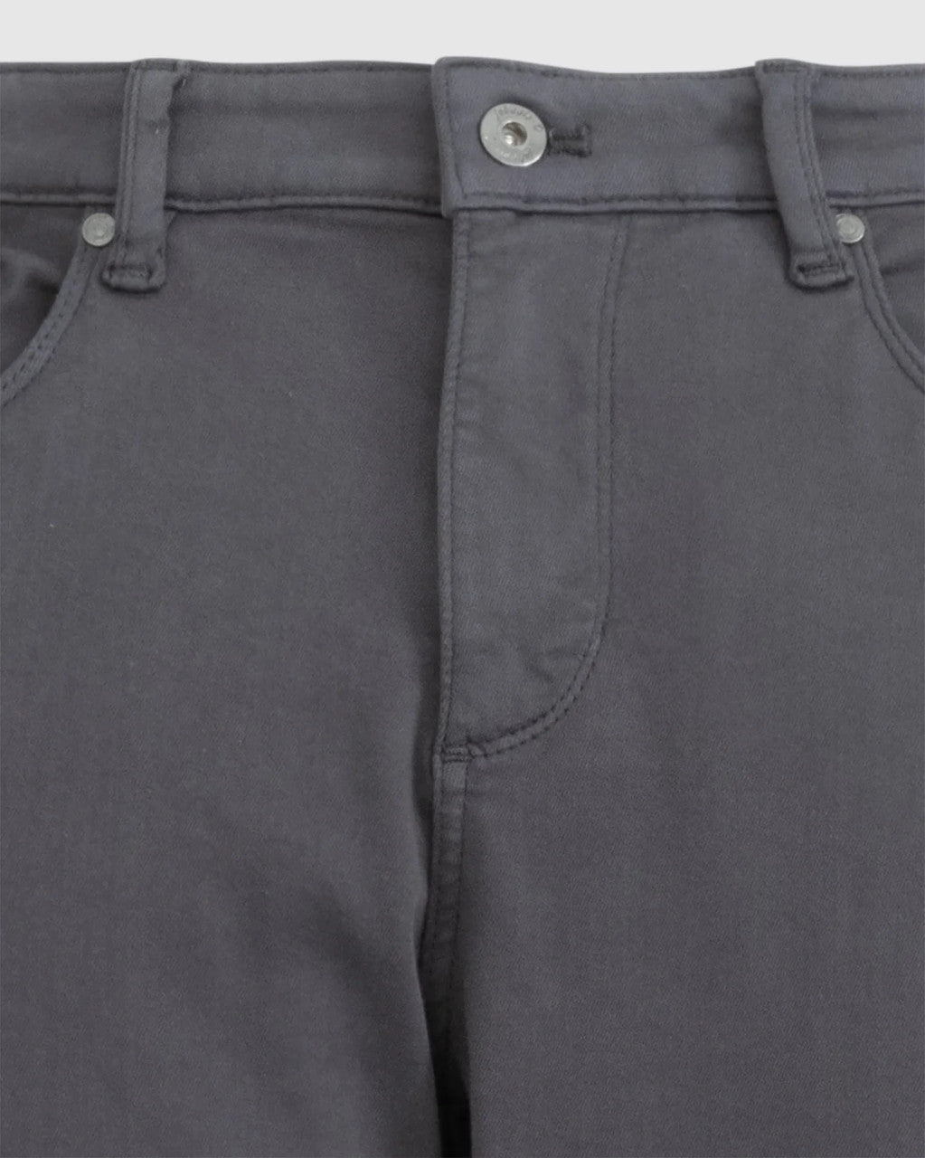 Johnnie-O Newport 5-Pocket Cotton Pant: Charcoal