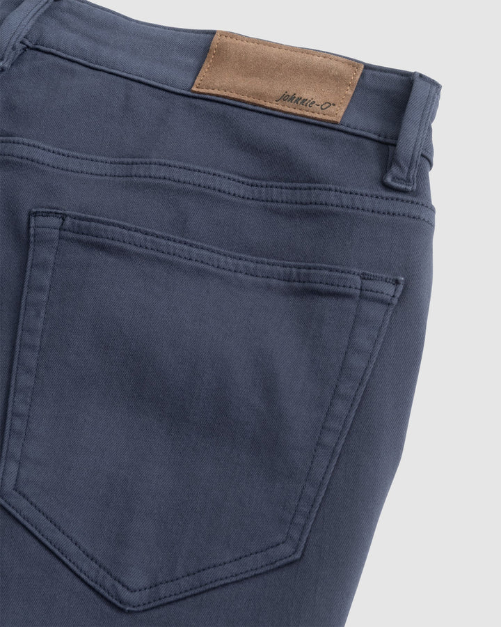 Johnnie-O Newport 5-Pocket Cotton Pant: Twilight