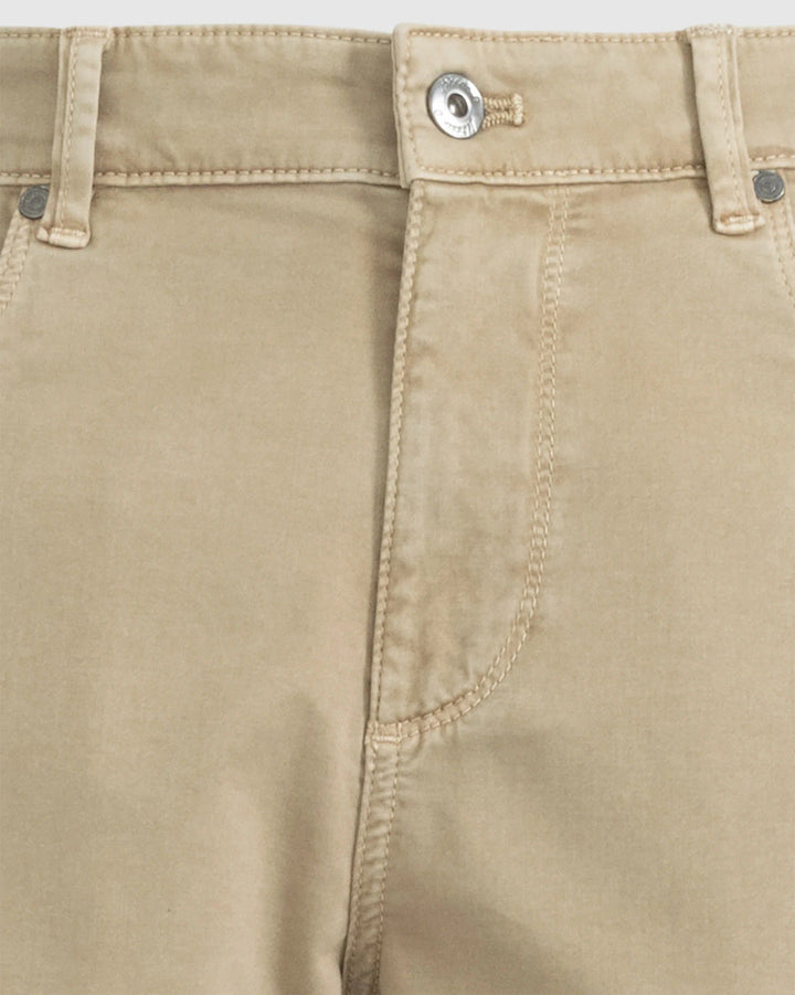 Johnnie-O Carmel Sateen 5-Pocket Pant: Khaki