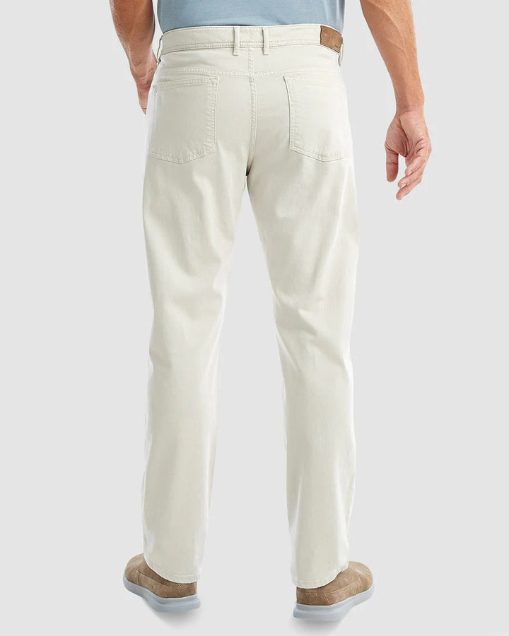 Johnnie-O Hugo 6-Pocket Pant: Stone