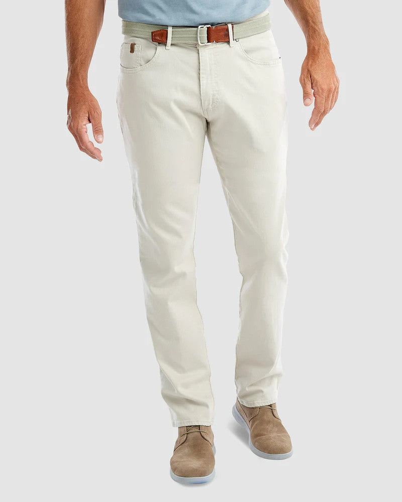 Johnnie-O Hugo 6-Pocket Pant: Stone