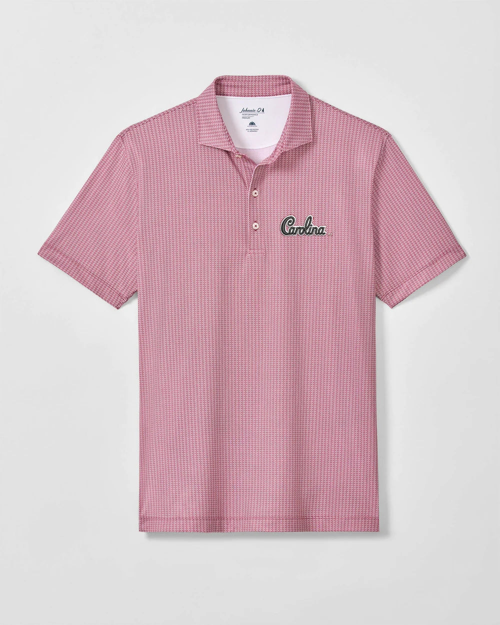 Johnnie-O University of South Carolina Crosslink Performance Jersey Polo - Script Logo: Maroon