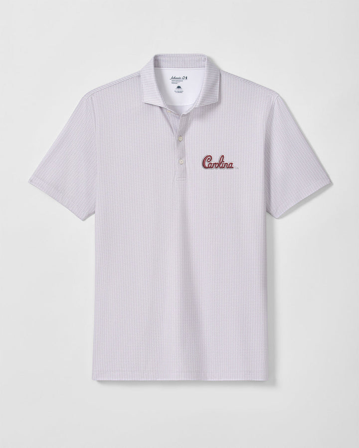 Johnnie-O University of South Carolina Crosslink Performance Jersey Polo - Script Logo: Seal