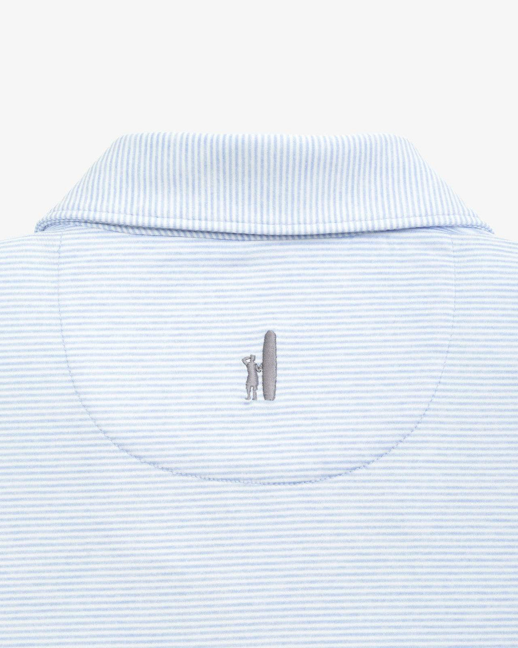 Johnnie-O Birdie PREP-FORMANCE Jersey Polo - Lyndon Stripe - Gulf Blue