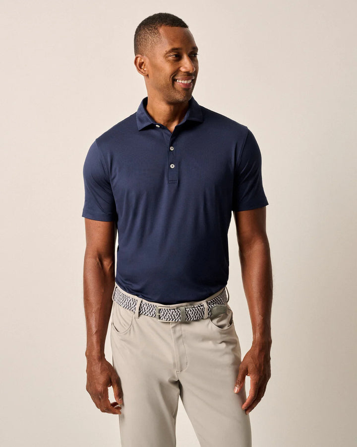 Johnnie-O Featherweight Huronn Polo: Navy