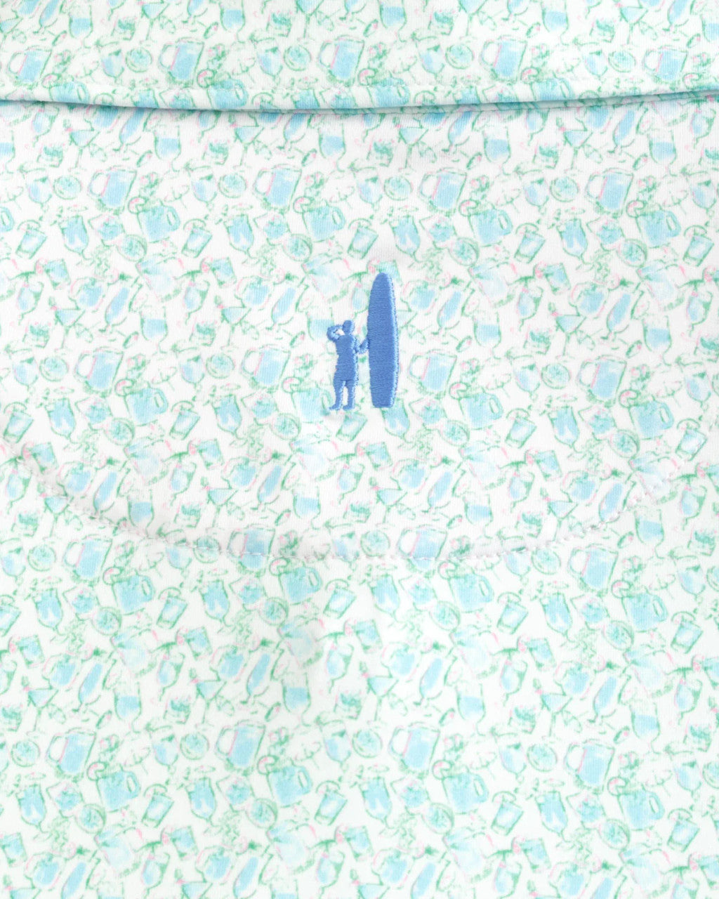 Johnnie-O Kilmer Printed Featherweight Performance Polo: Maliblu