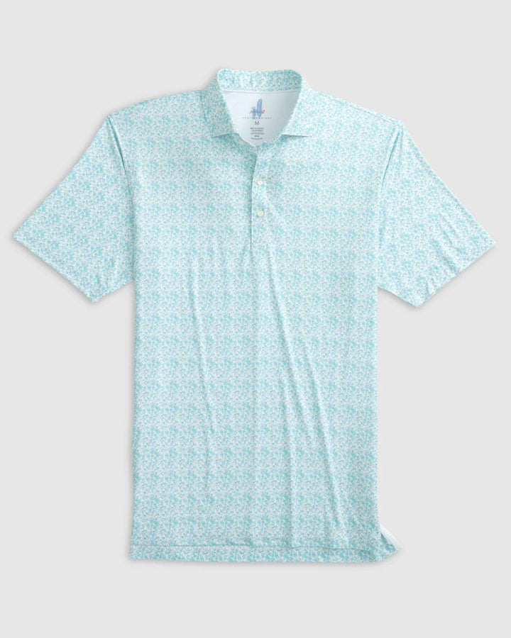 Johnnie-O Kilmer Printed Featherweight Performance Polo: Maliblu