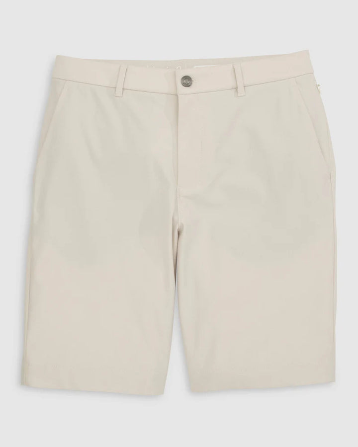 Johnnie-O Cross Country PREP-FORMANCE Shorts: Stone