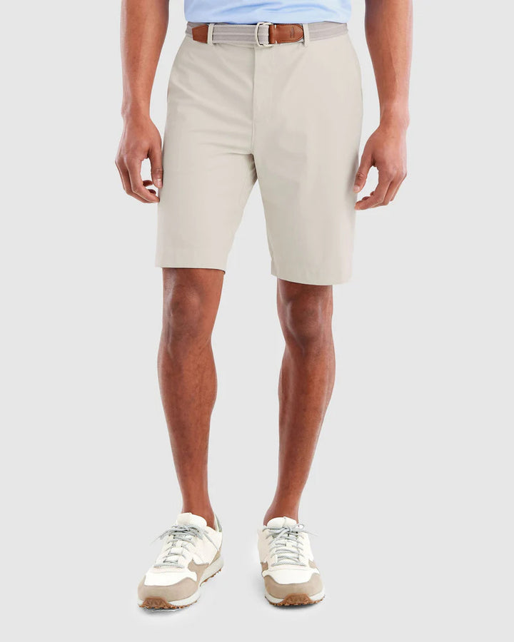 Johnnie-O Cross Country PREP-FORMANCE Shorts: Stone