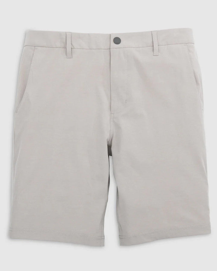 Johnnie-O Calcutta PREP-FORMANCE Woven Shorts: Light Khaki