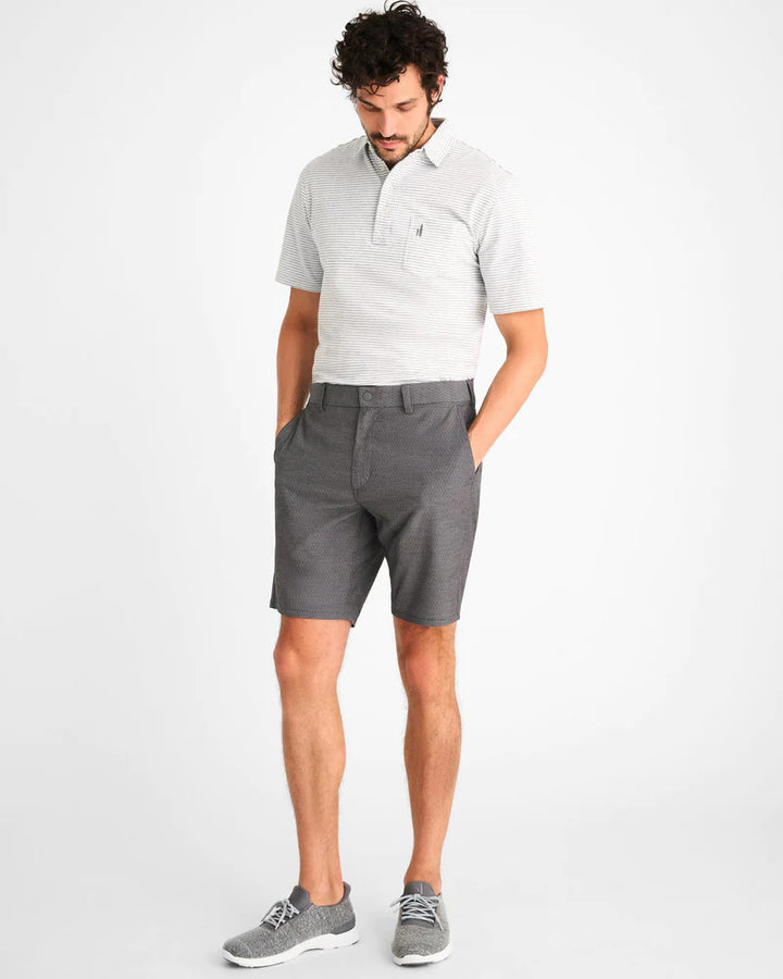 Johnnie-O Swifts PREP-FORMANCE Woven Shorts: Black